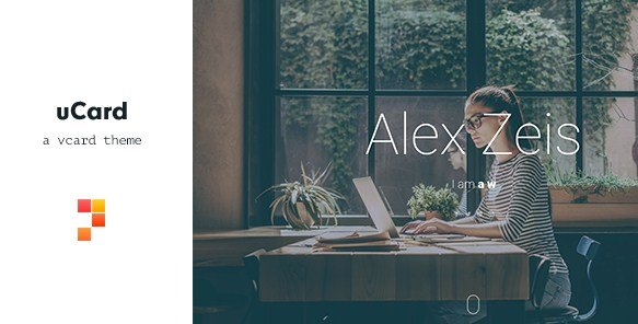 UCARD – A VCARD WORDPRESS THEME